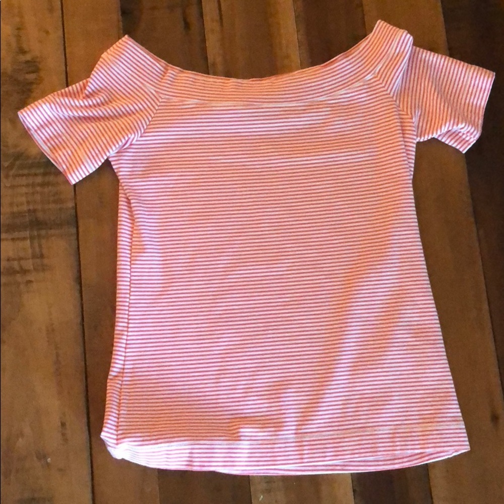 H&M off the shoulder t-shirt